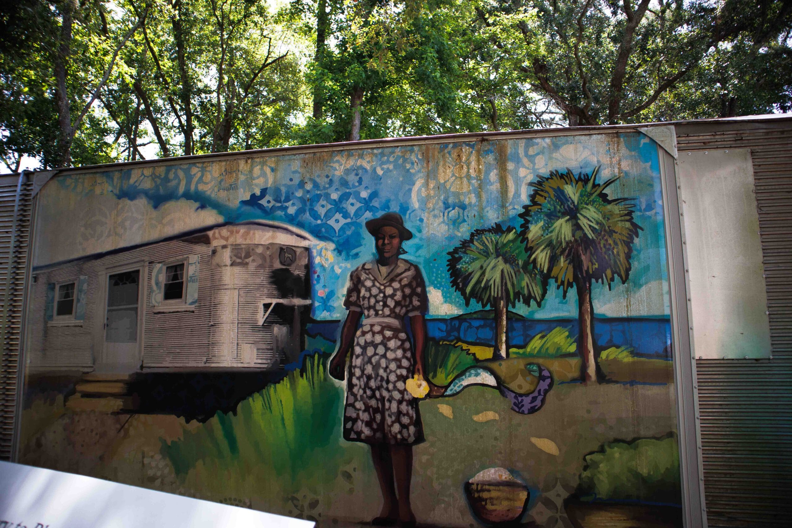 Picture of Gullah Geechee lady