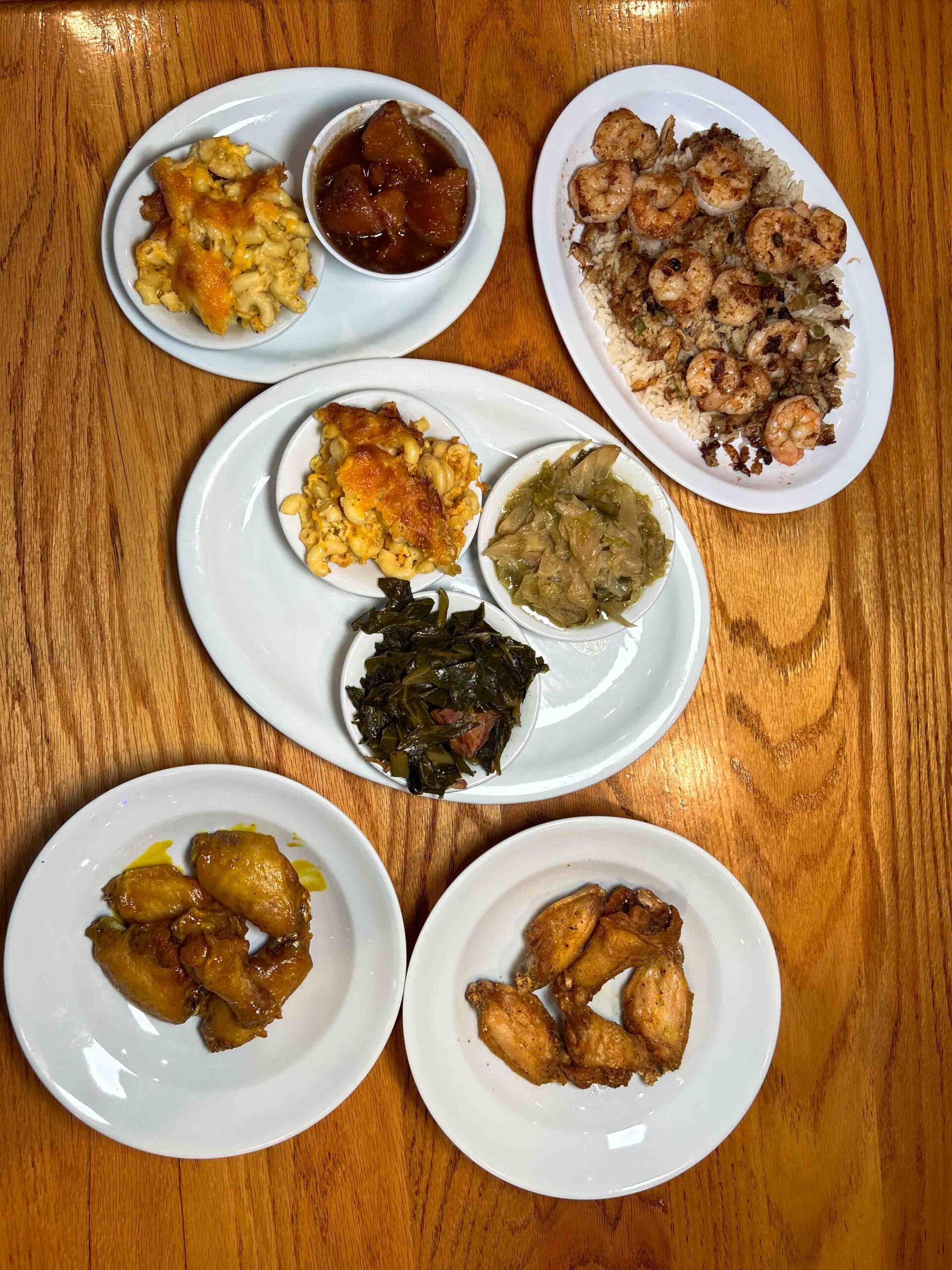 Picture of plates of food at Hannbal's Restaurants Charleston, SC
