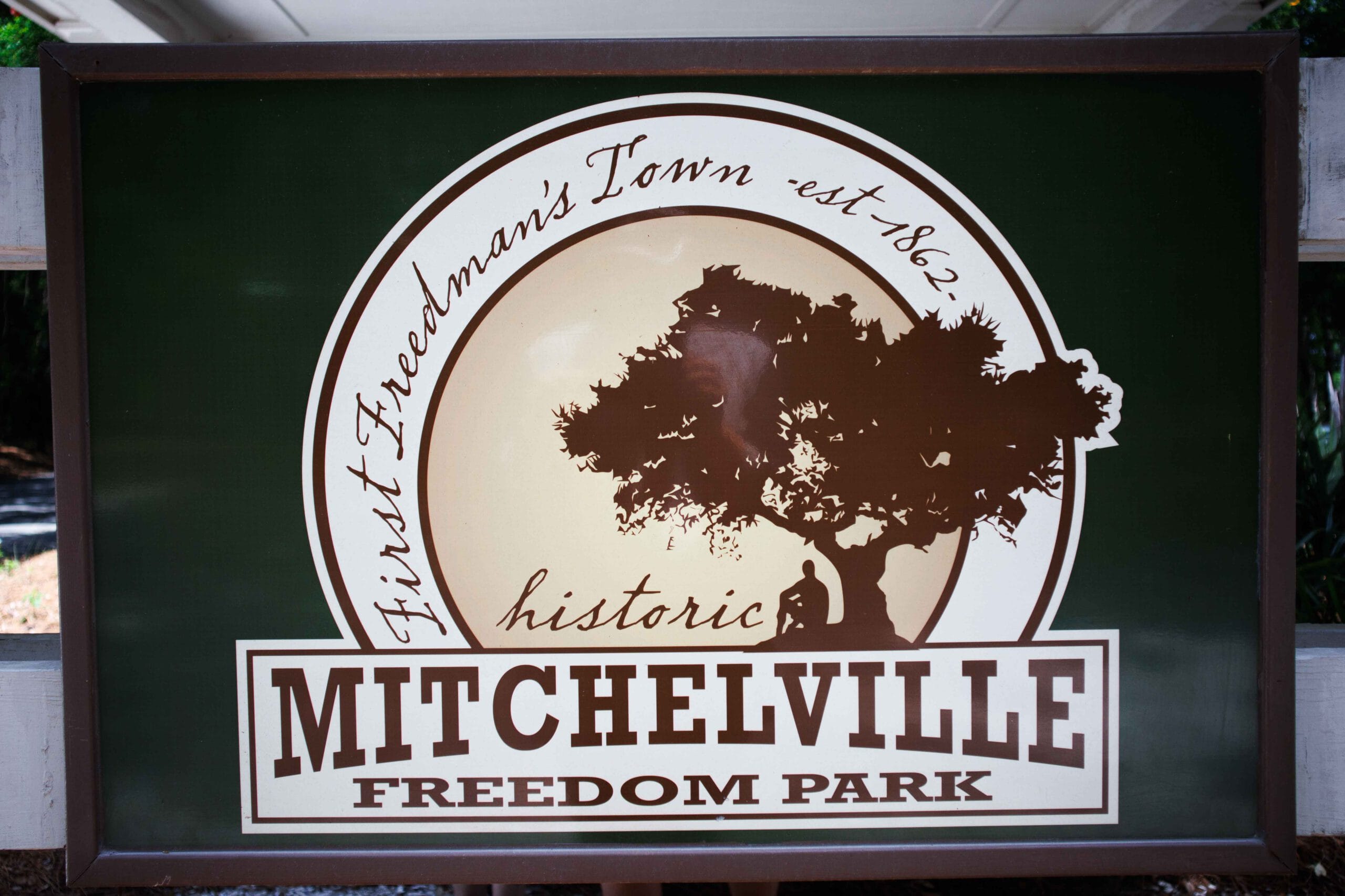 Sign of Mitchelville, SC