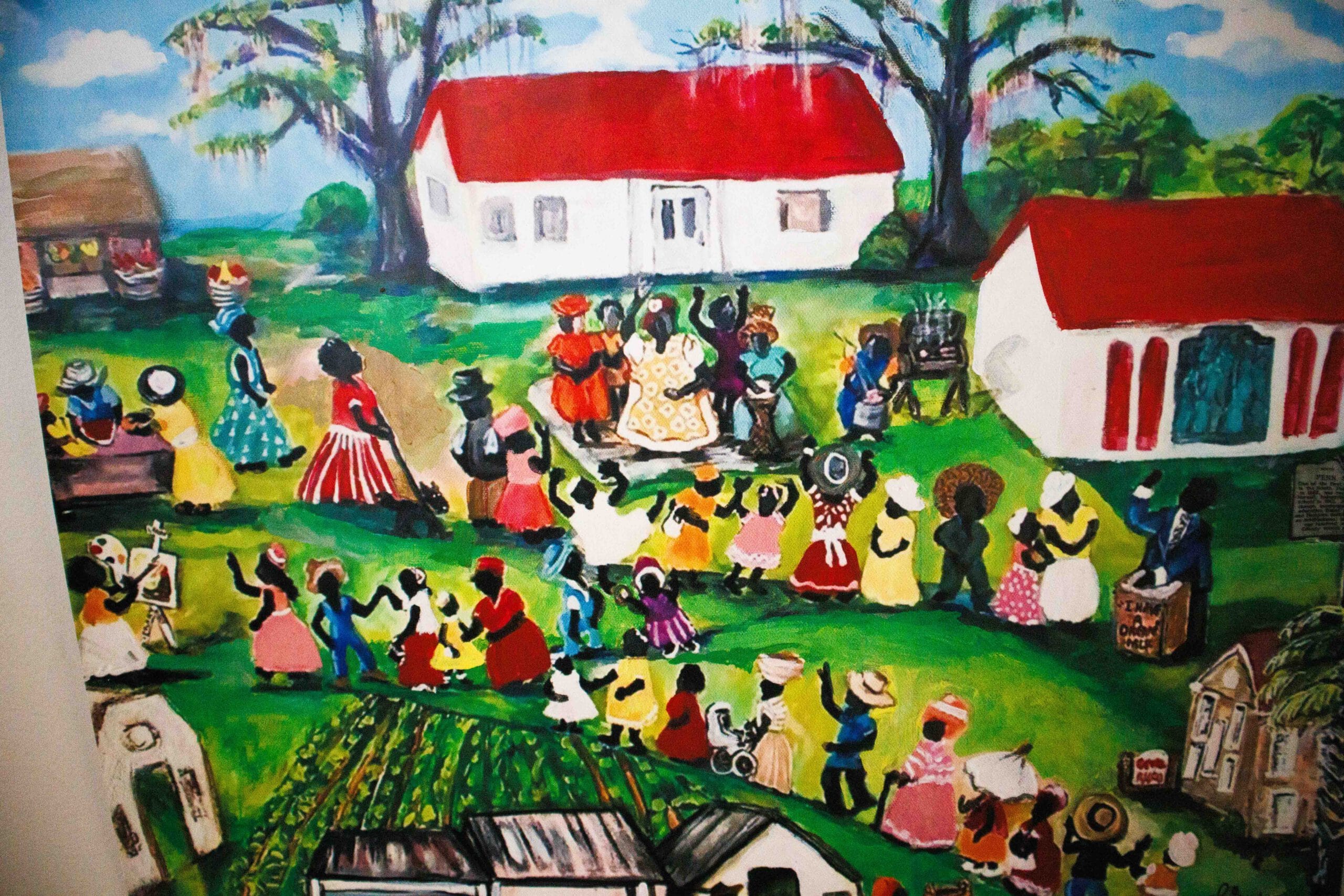 Picture of Gullah Geechee people celebrating