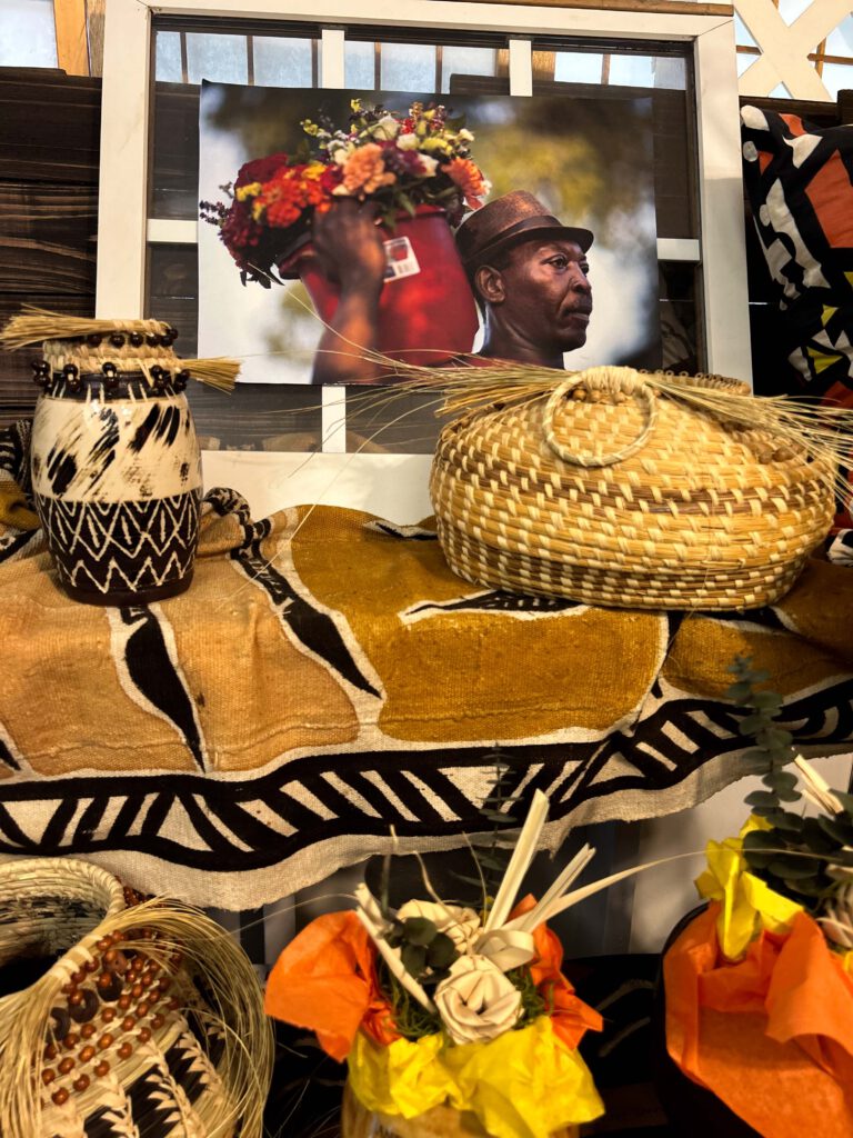 Seagrass basket art