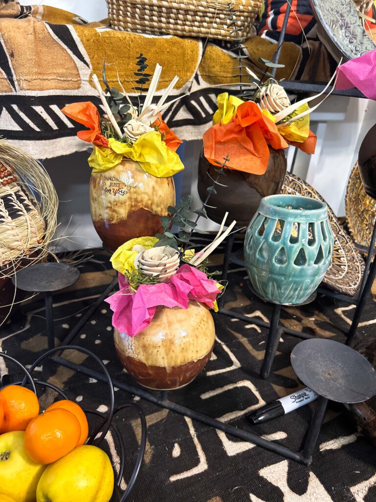 Seagrass basket art