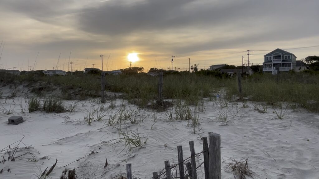 Picture of Sunset about beach