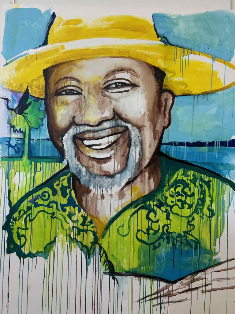 Picture of Gullah Geechee man smiling