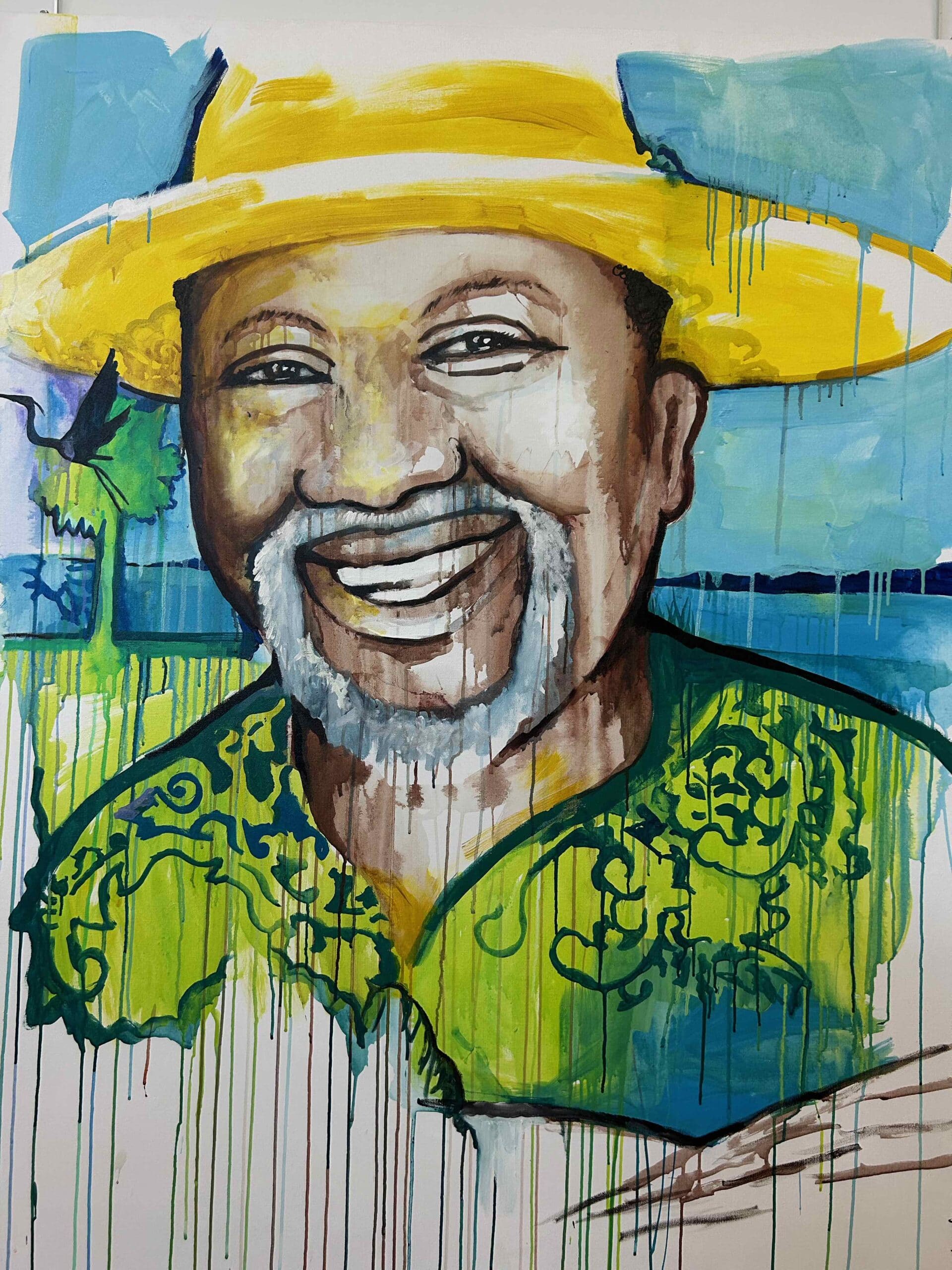 Picture of Gullah Geechee man smiling